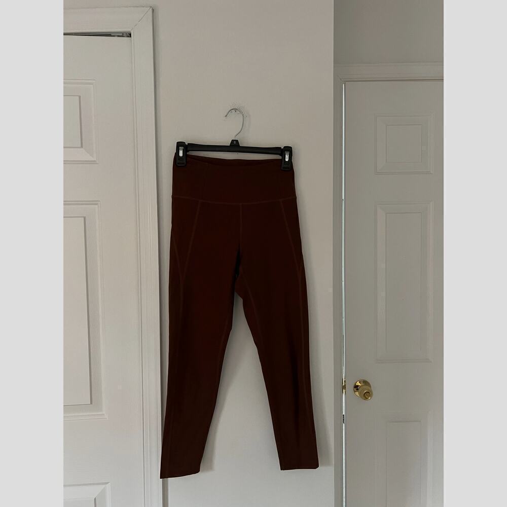 NWOT Girlfriend Collective Brown Earth Compressive High-Rise Leggings